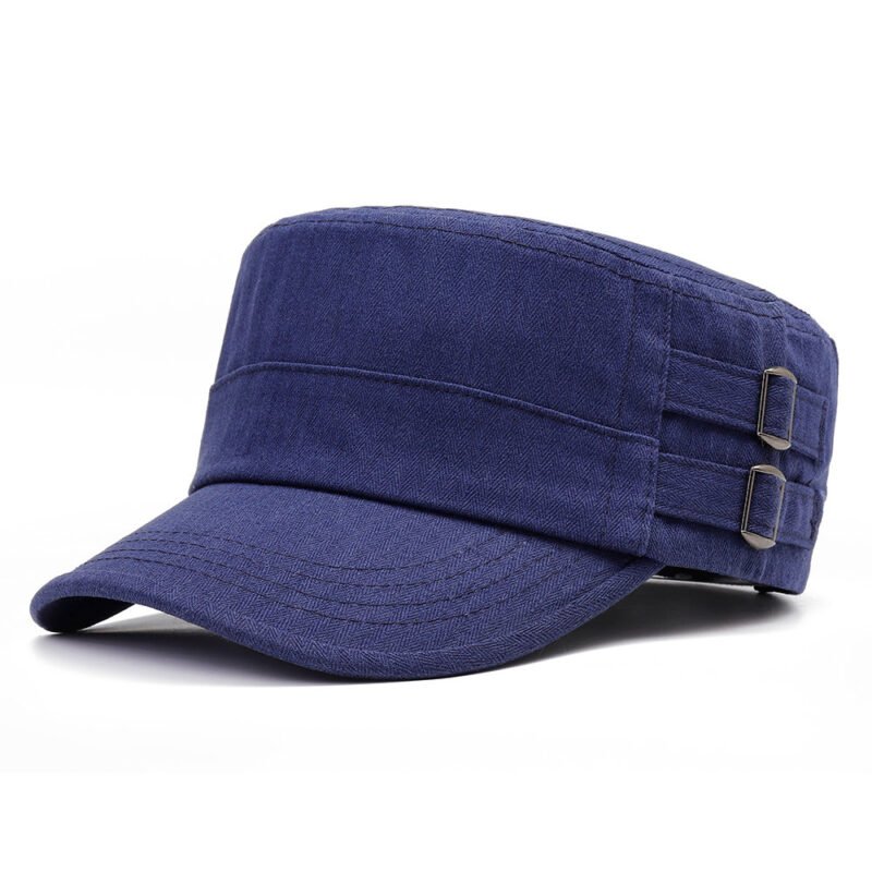 Men Vintage Adjustable Windproof Wild Cotton Flat Cap - Image 7