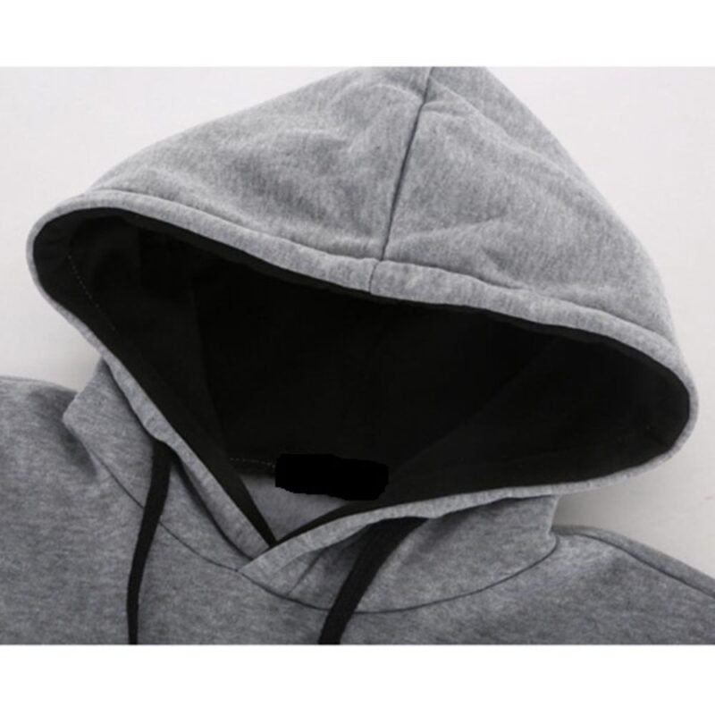 Men's Casual Cotton Hoodie - Image 3