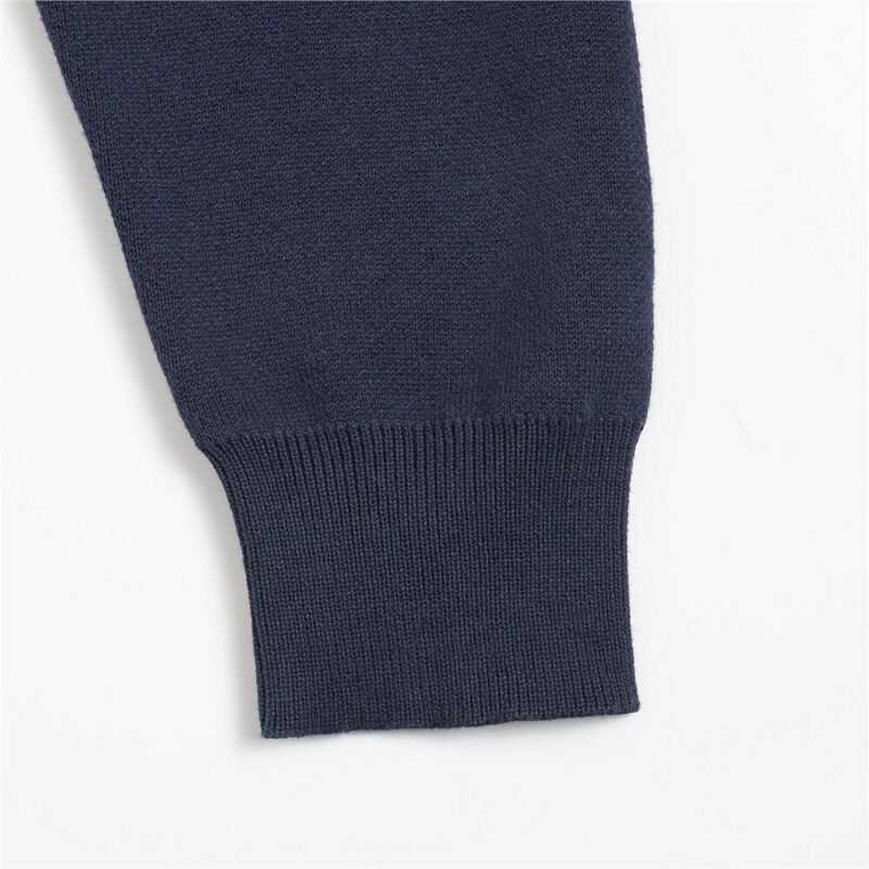 Men's Mock Neck Sweater - Image 4