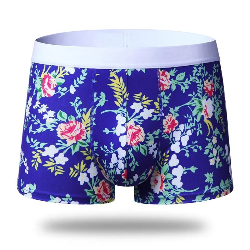 Men's Breathable Printing Boxer