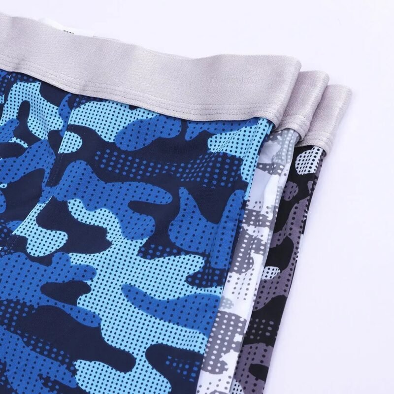 Men's Stylish Camouflage Ice Silk Underwear - Image 4