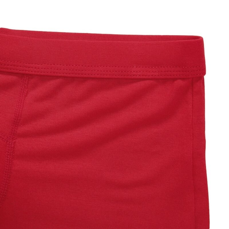 Men's Solid Color U Convex Pouch Boxer Underwear - Image 3