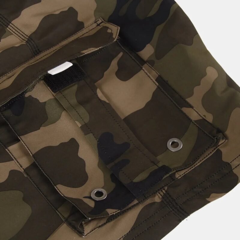 Men's Plus Size Camo Cargo Long Tactical Board Shorts - Image 4