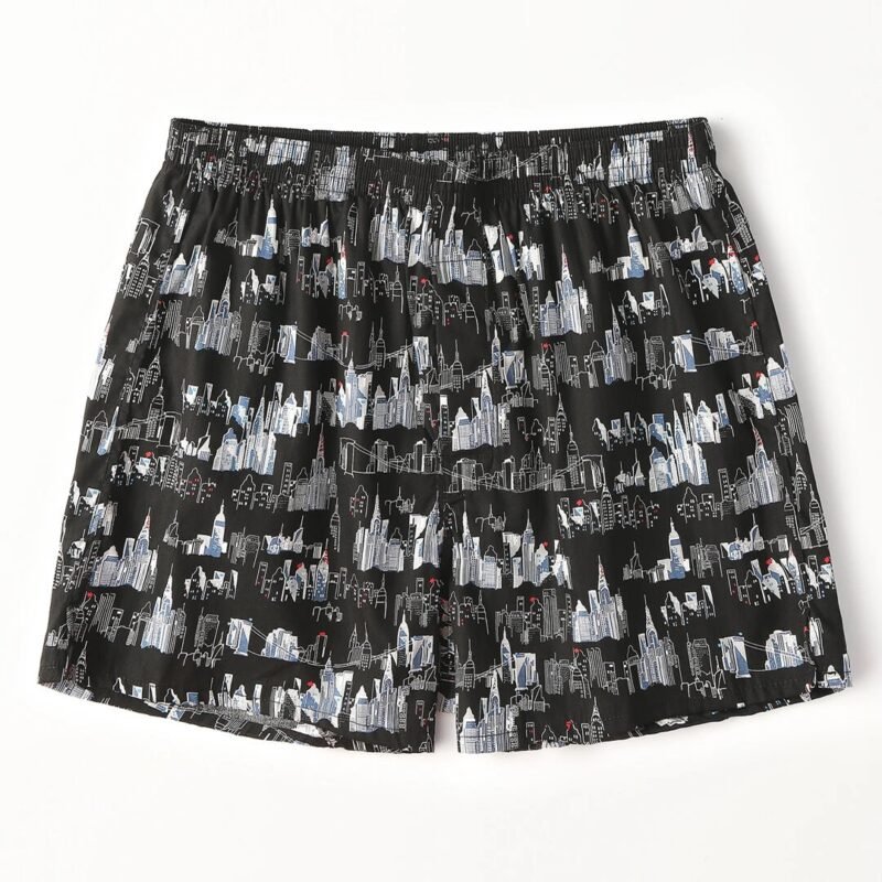 Men's Floral Pattern Print Boxer Shorts - Image 4