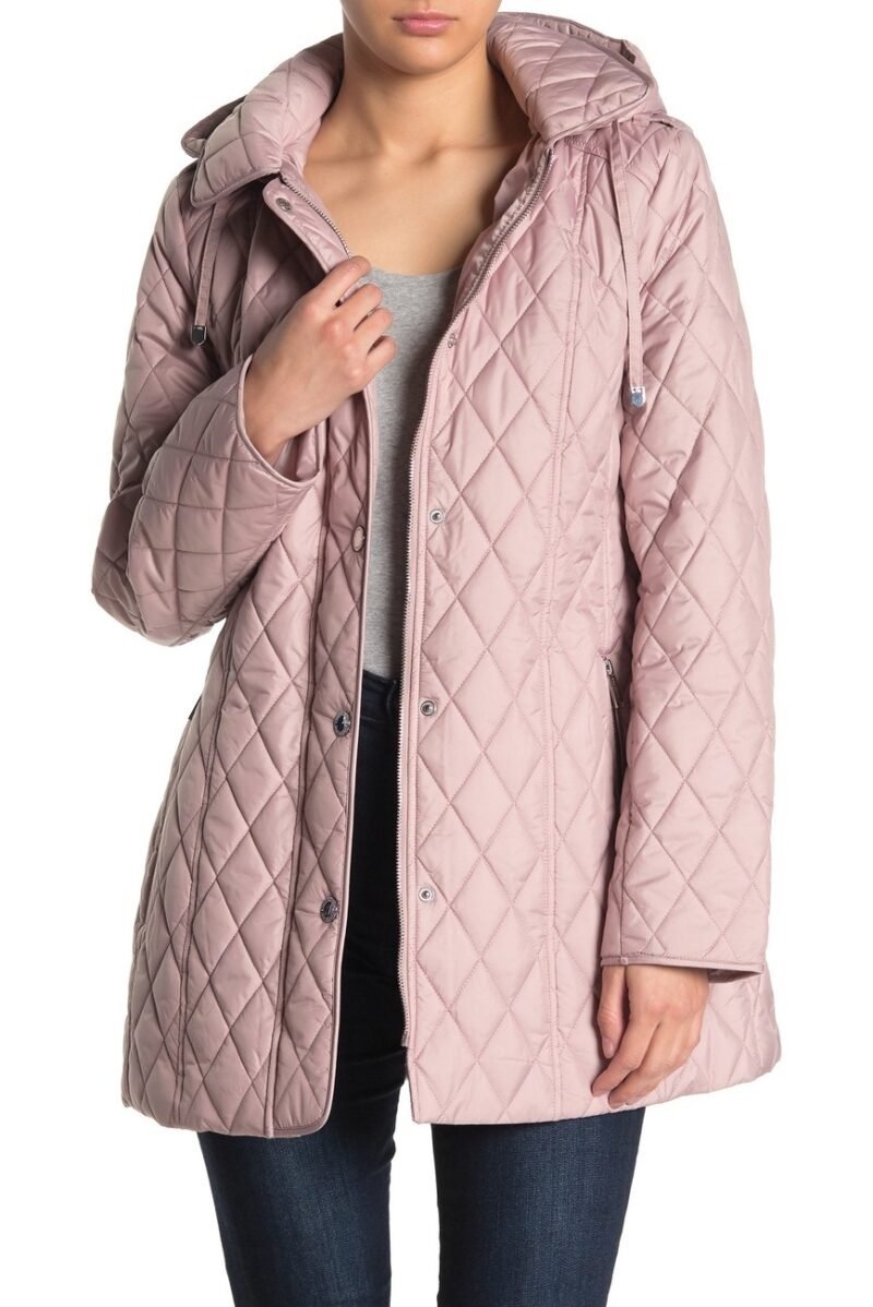 Women's Quilted Belted Jacket