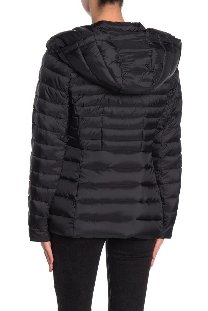 Women's Quilt Flared Puffer Jacket - Image 2