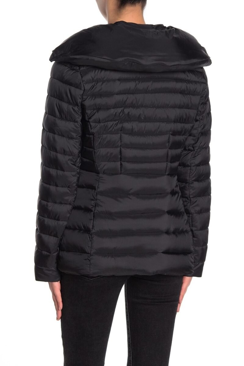 Women's Quilt Flared Puffer Jacket - Image 3