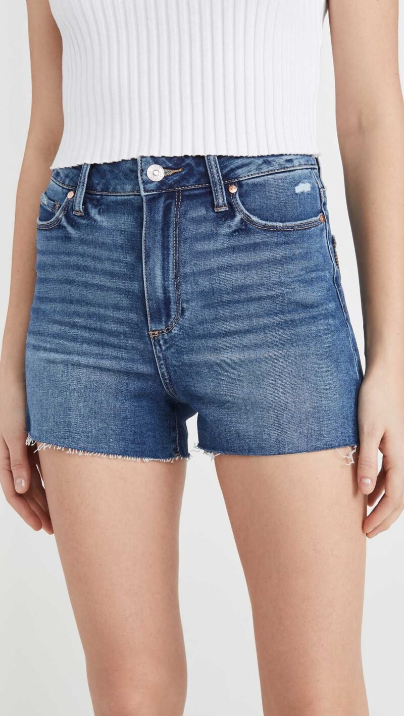 Women's Shorts with Raw Hem