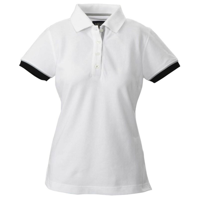 Women's Contrast Modern Fit Polo Shirt - Image 3