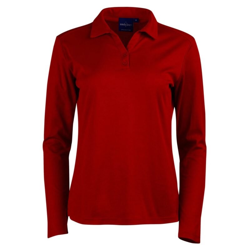 Women's Quick Dry Long Sleeve Polo