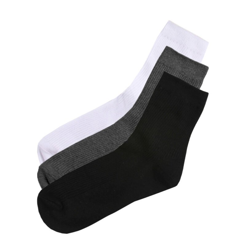 Solid crew socks (3-pairs)