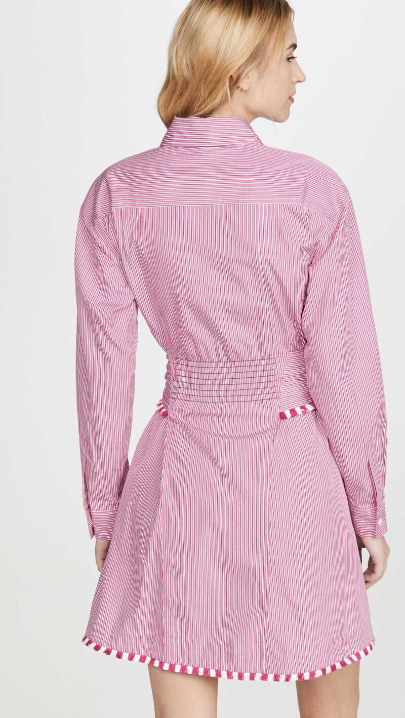 Women's Belted Shirt Dress - Image 2