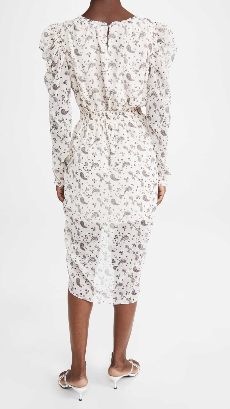 Women's Paisley Midi Dress - Image 2