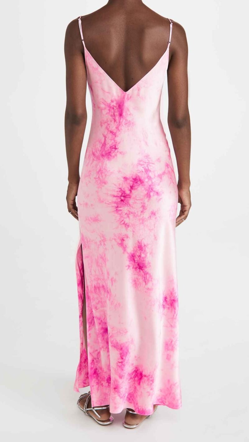 Women's Tie Dye Long Slip Dress - Image 2