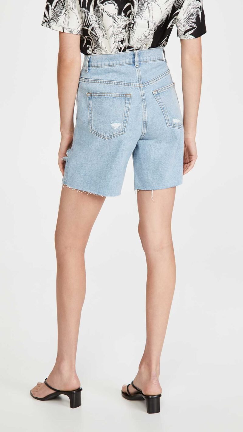 Women's Mid Rise Relaxed Shorts - Image 2