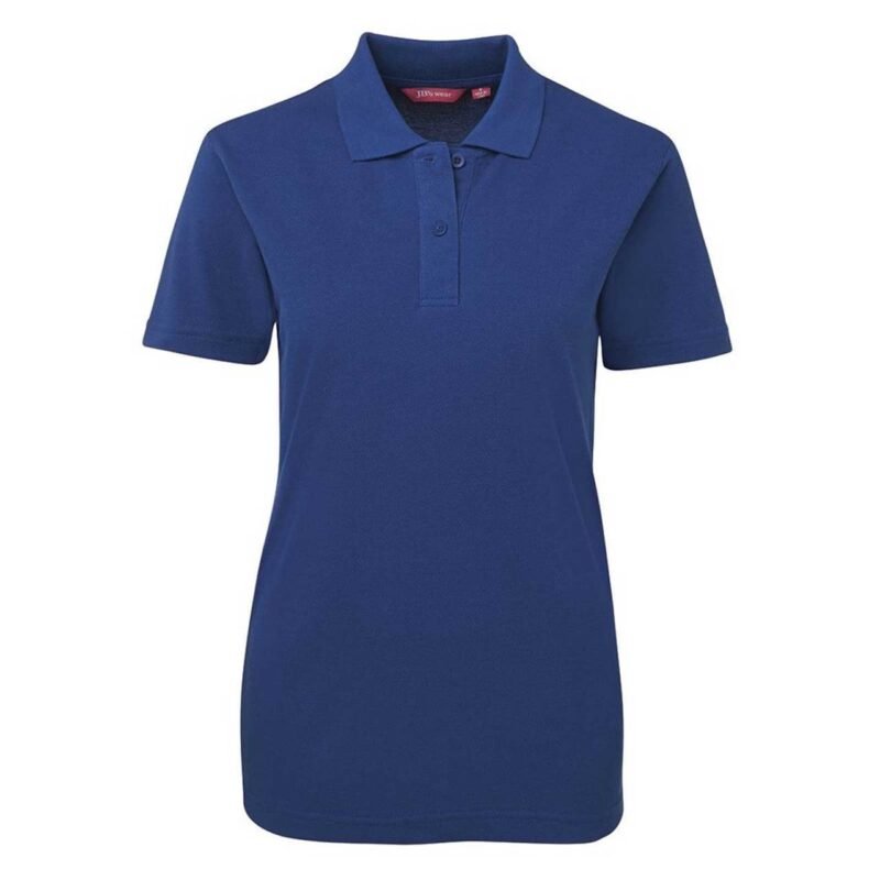 Women's Plain Pique Polo - Image 2