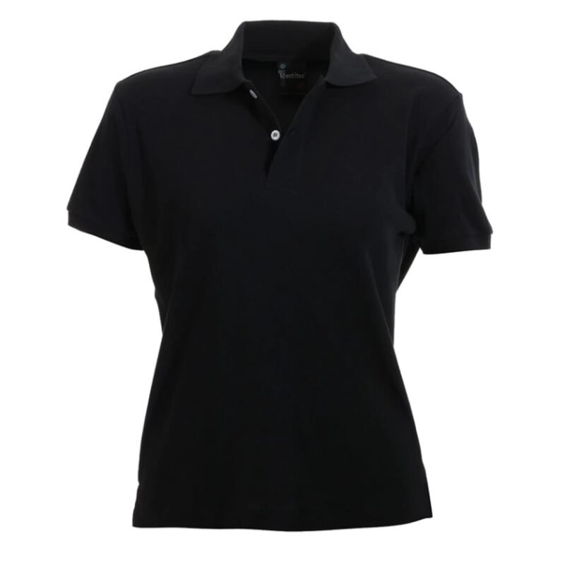 Women's Polo Shirts Slim Fit Pique - Image 2