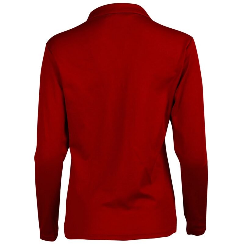 Women's Quick Dry Long Sleeve Polo - Image 2