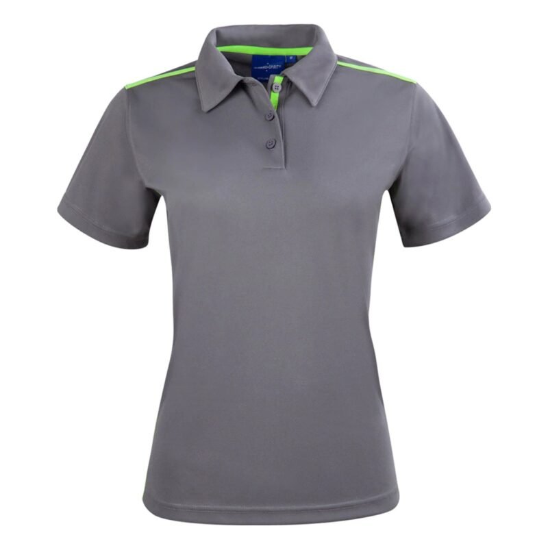 Women's Rapid Cool Contrast Polo Shirts - Image 2