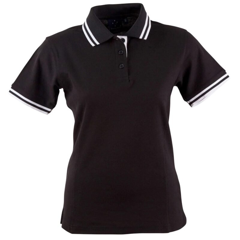 Women's True dry Contrast Trim Polo - Image 2