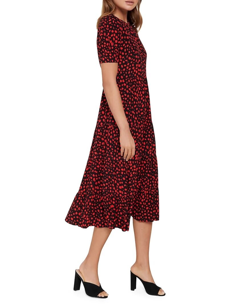 Women's Betty Printed Midi Dress - Image 3