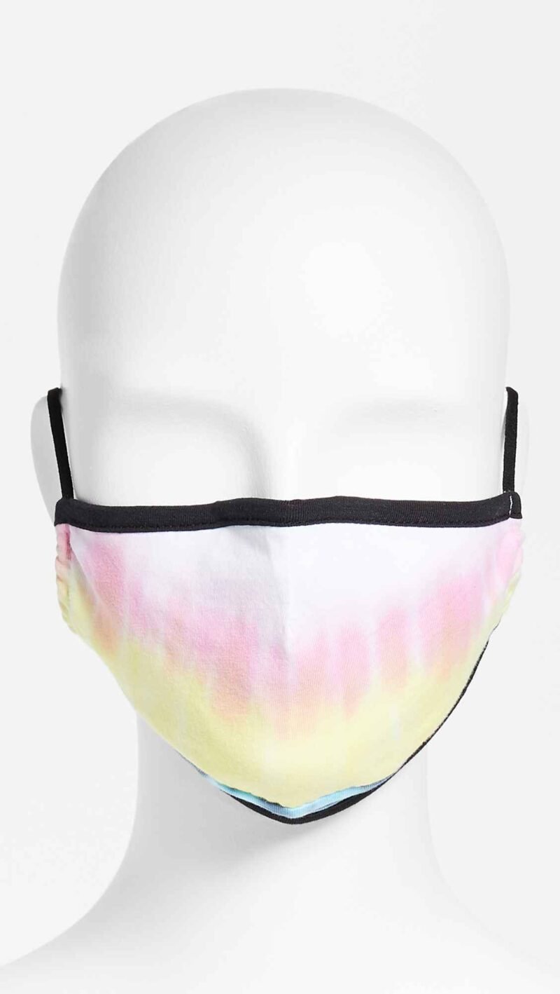 Cotton Tie Dye Print Face Mask - Image 3