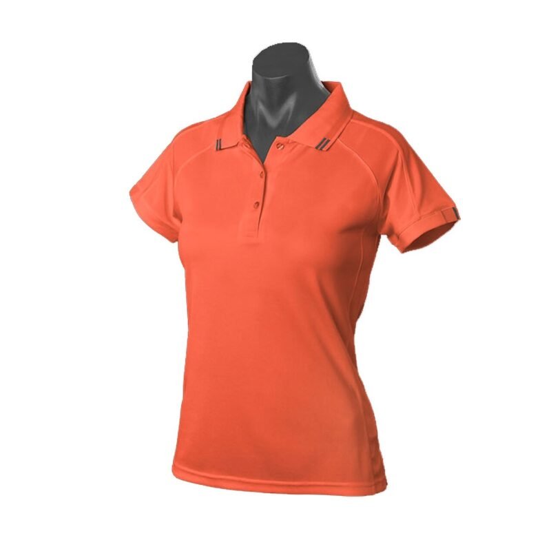 Women's Birds Eye Knit Dry Wear Polo Shirt