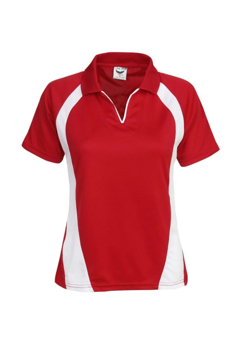 Women's Cool fast Mini-Waffle Lightweight Polo Shirts - Image 3