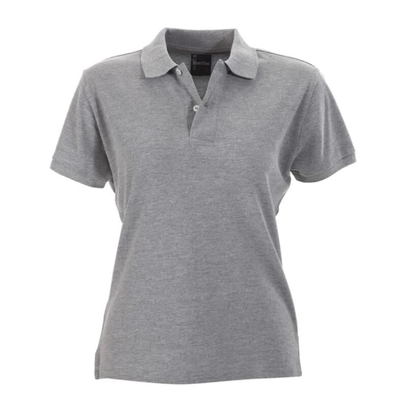 Women's Polo Shirts Slim Fit Pique - Image 3