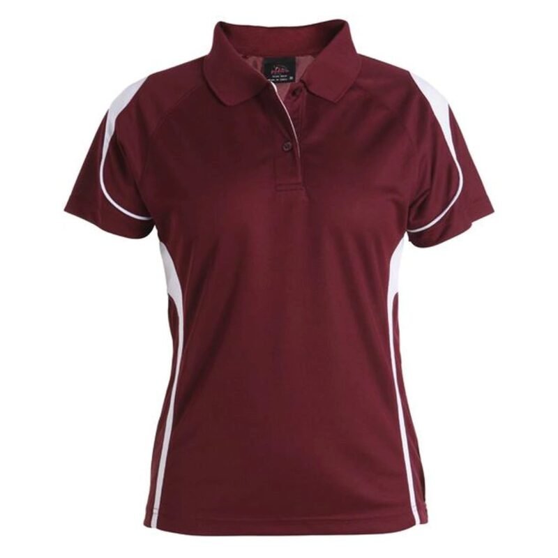 Women's Quick Dry Contrast Polo - Image 3