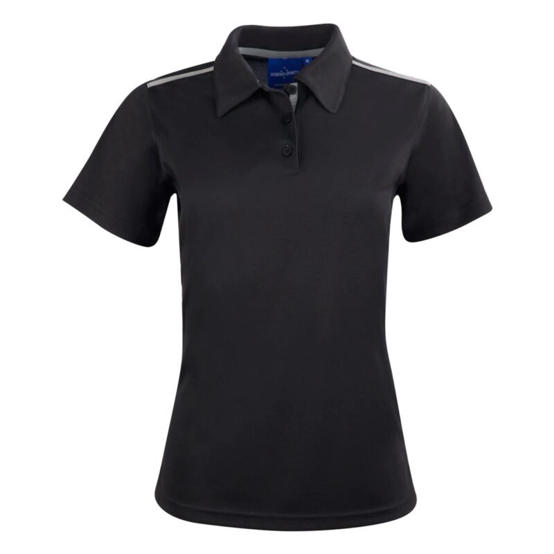 Women's Rapid Cool Contrast Polo Shirts - Image 3