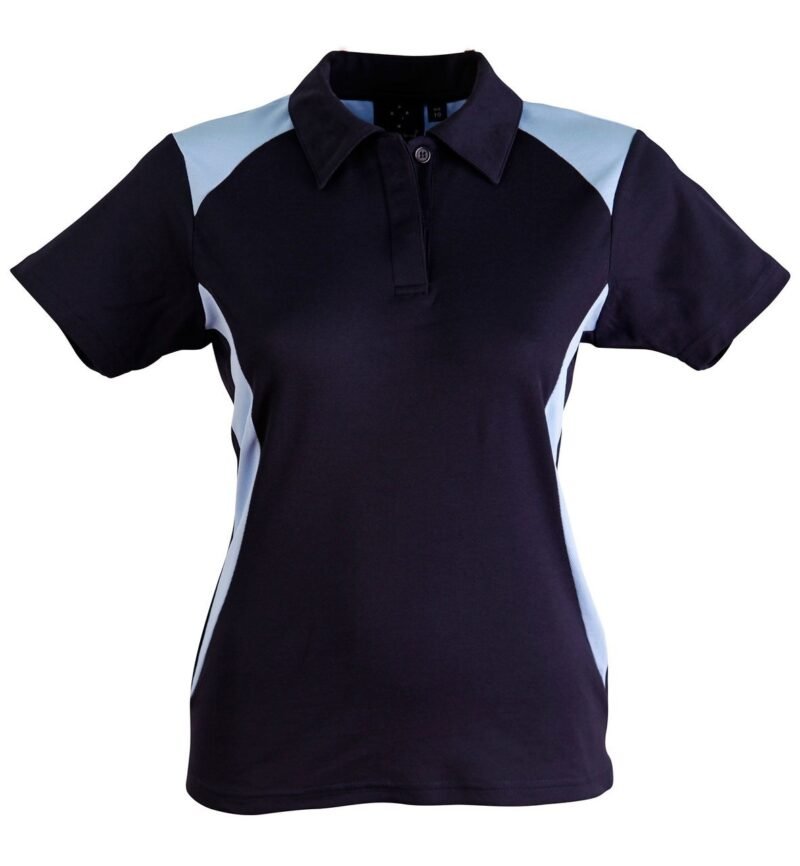 Women's True Dry Contrast Short Sleeve Polo - Image 3