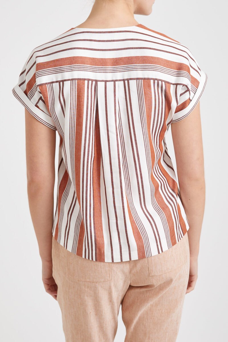 Women's Linen Lyocell Top - Image 3