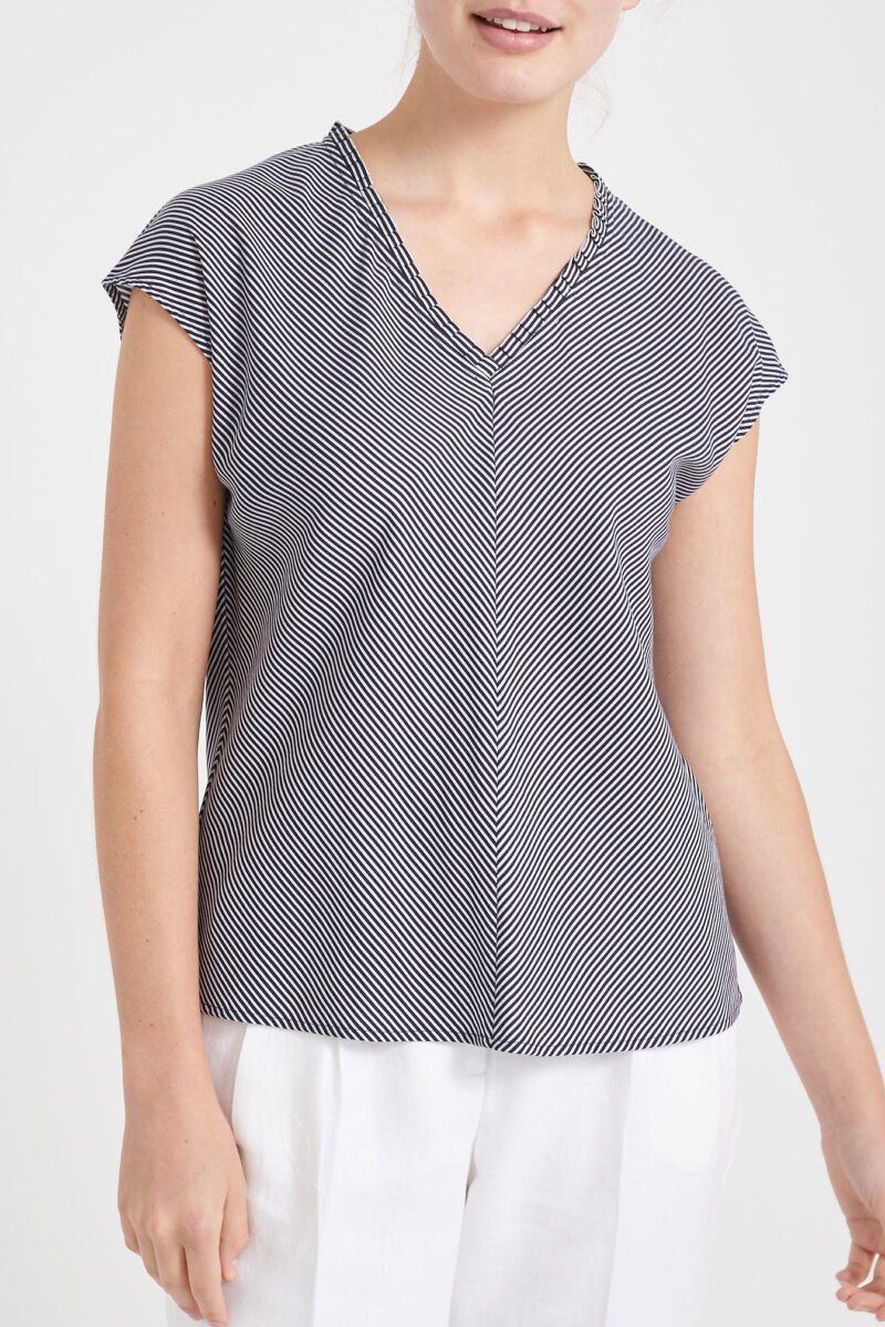 Women's Lyocell Frill Top - Image 3