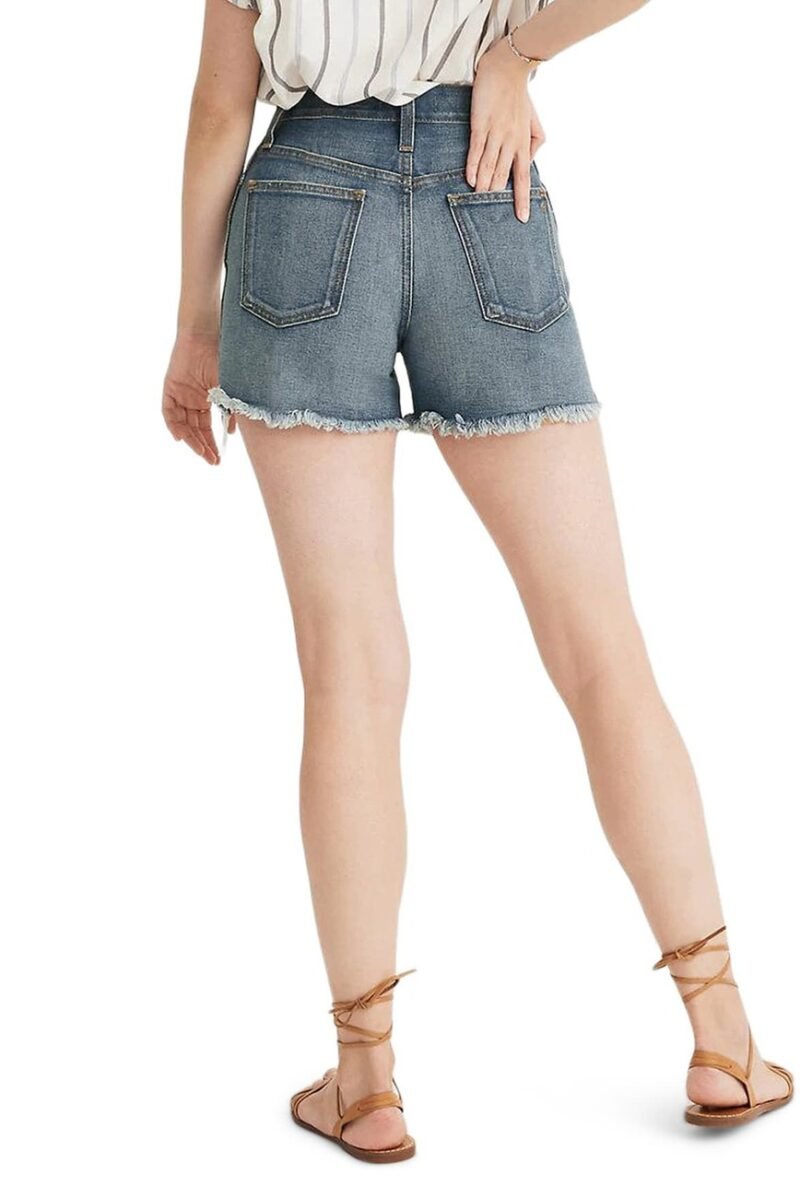 Women's Vintage Denim Shorts - Image 4