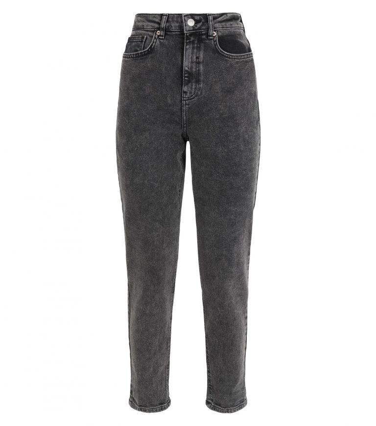 dark grey acid wash jeans