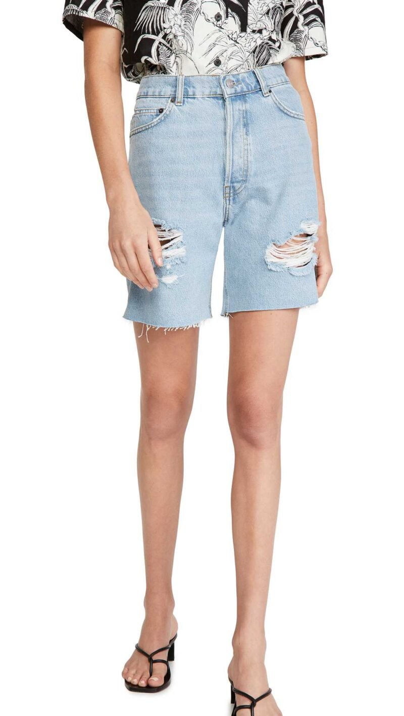 Women's Mid Rise Relaxed Shorts - Image 4