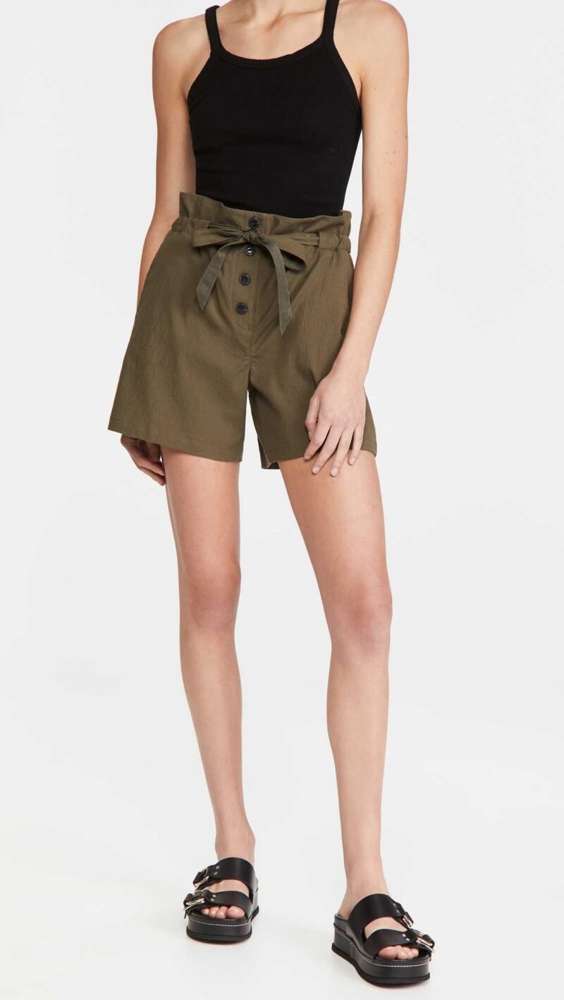 Women's Seersucker Shorts - Image 4