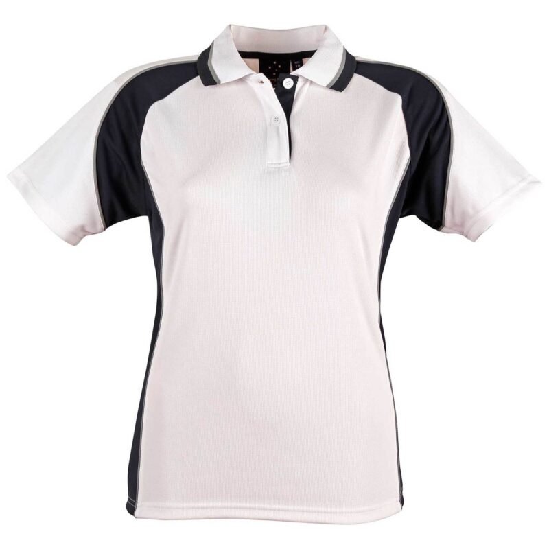 Women's Cool Dry Mini Waffle Short Sleeve Polo - Image 4