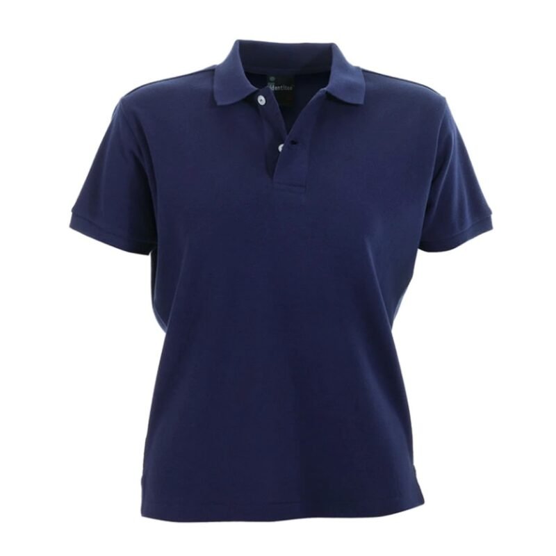 Women's Polo Shirts Slim Fit Pique - Image 4