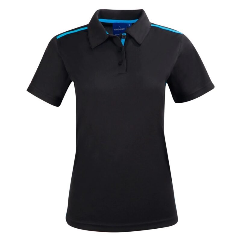 Women's Rapid Cool Contrast Polo Shirts - Image 4