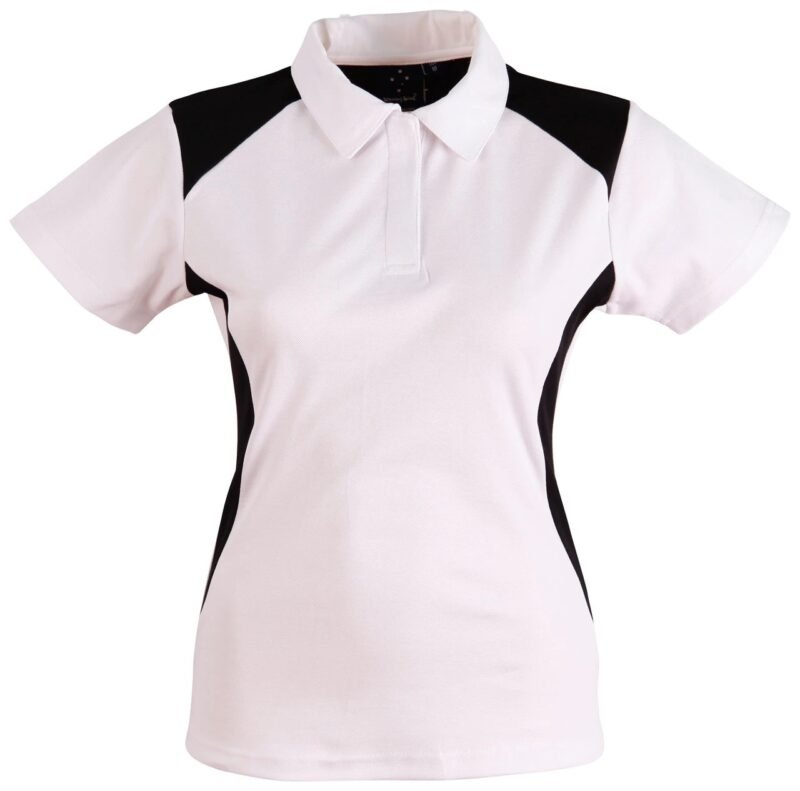 Women's True Dry Contrast Short Sleeve Polo - Image 4