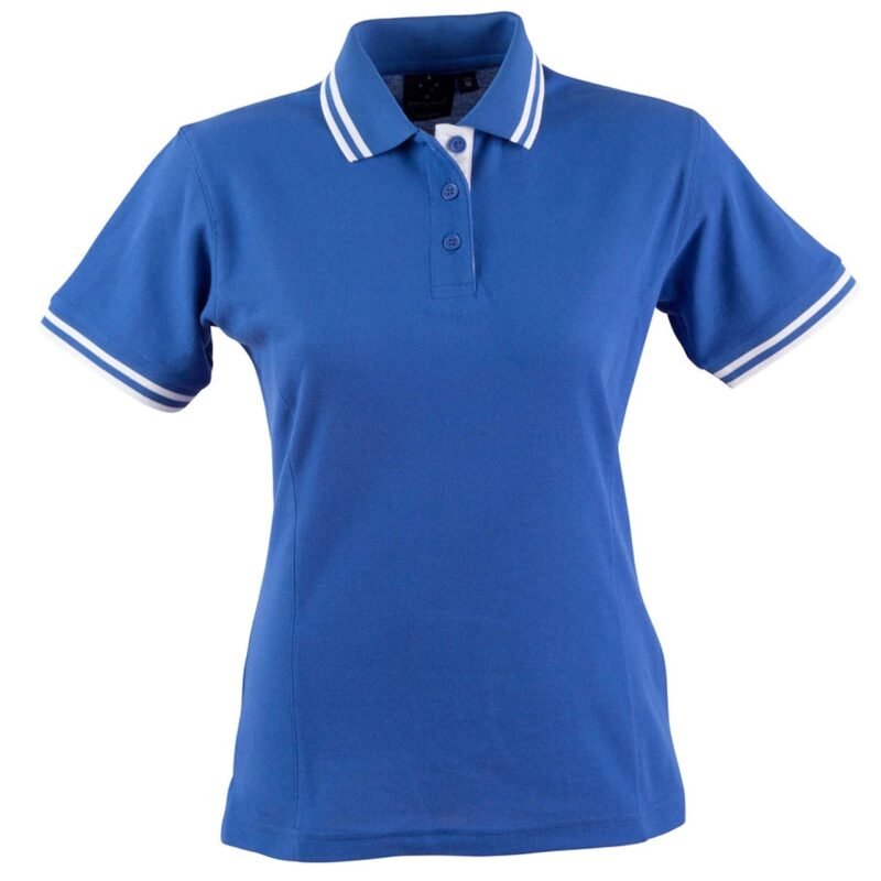 Women's True dry Contrast Trim Polo - Image 3