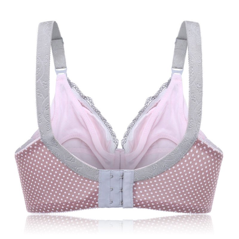 Comfy Dot Printed Supportive Maternity Nursing Bras - Image 4