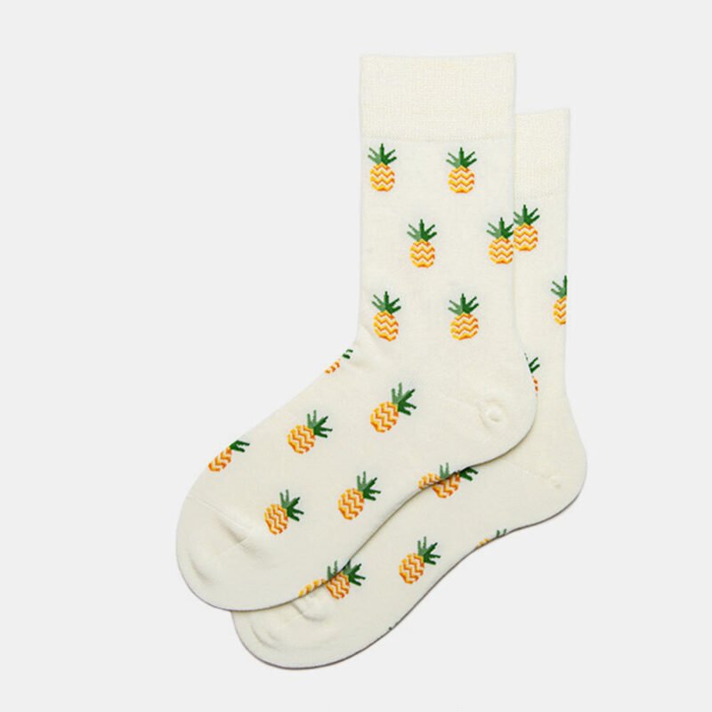 Men's Tide Fruit Pineapple Socks - Image 4