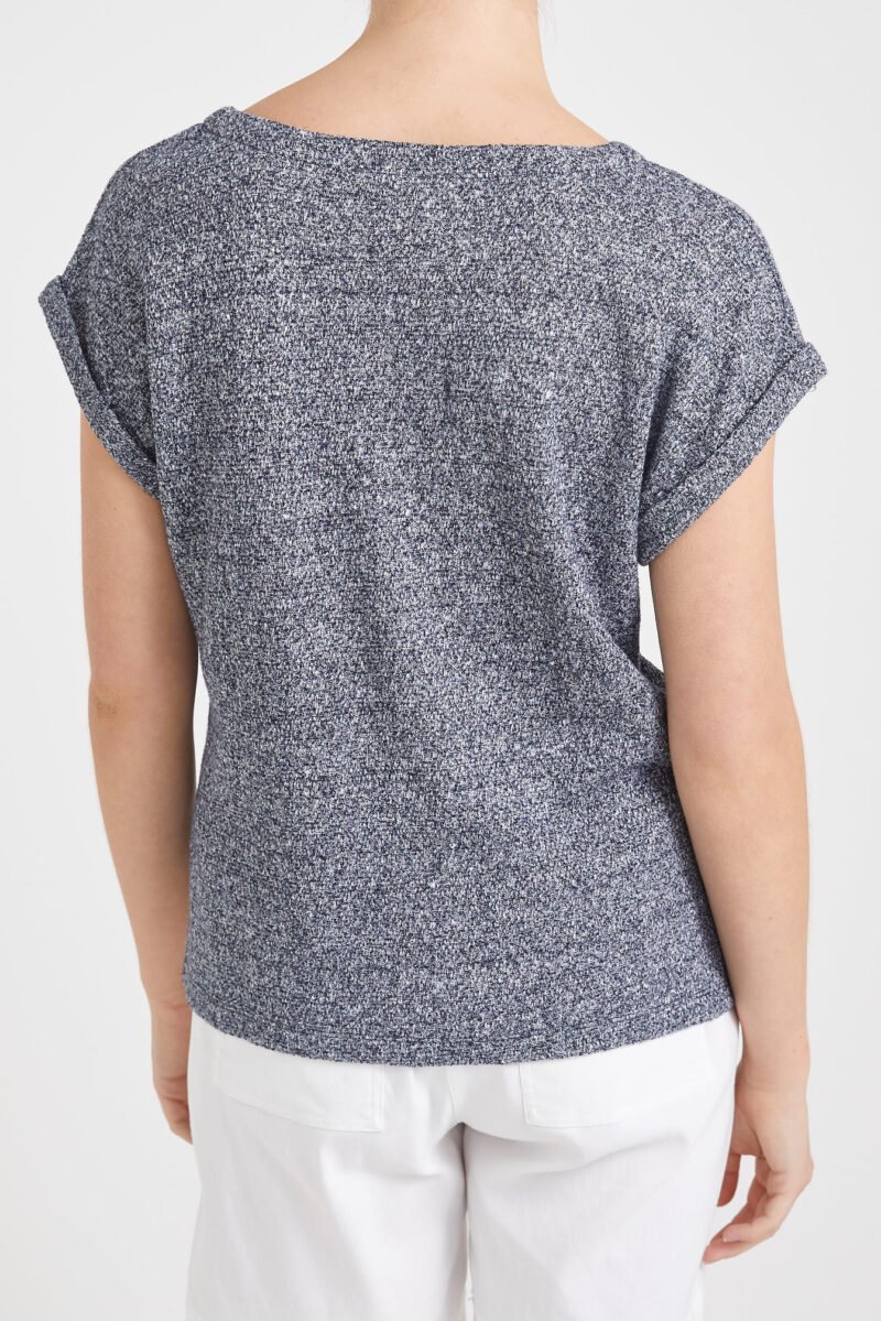 Women's Linen Blend Tee - Image 4