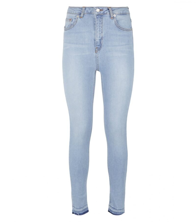 Women's Pale Blue High Waist Skinny jeans - Image 5