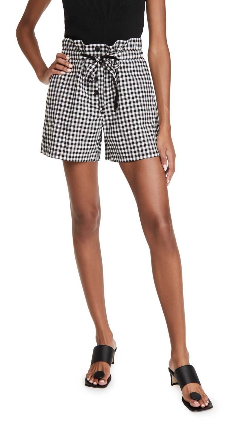 Women's Gingham Shorts - Image 5