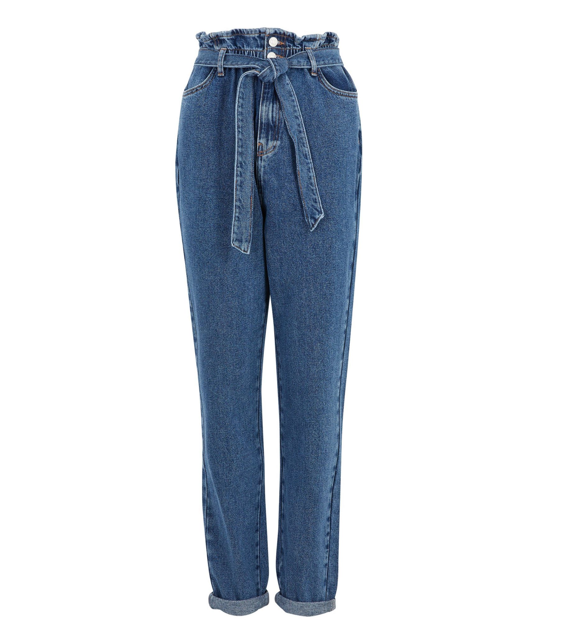 new look tori mom jeans blue