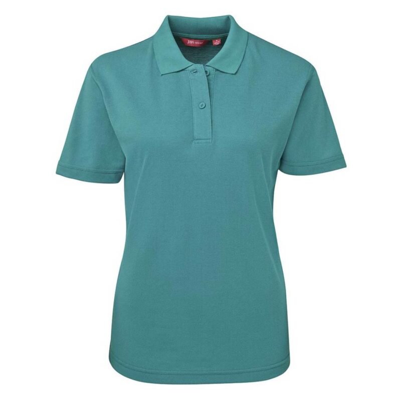 Women's Plain Pique Polo - Image 5